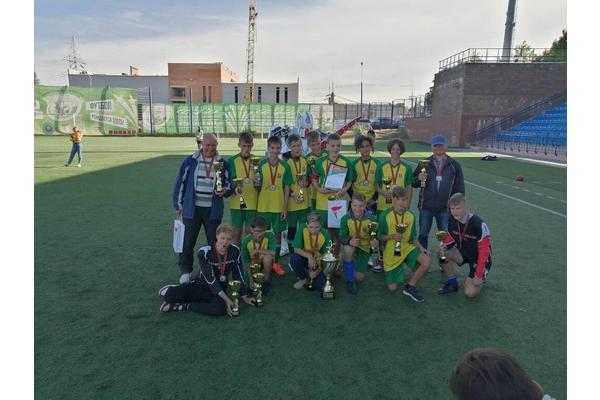 Команда Первомайского района заняла 3 место на Республиканских соревнованиях по футболу