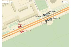 Два выхода на станции метро «Парк Челюскинцев» временно закроют в июне