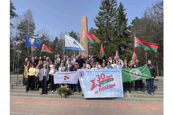 Автопробег «Первомайский помнит», посвященный Дню Победы, провели в Минске