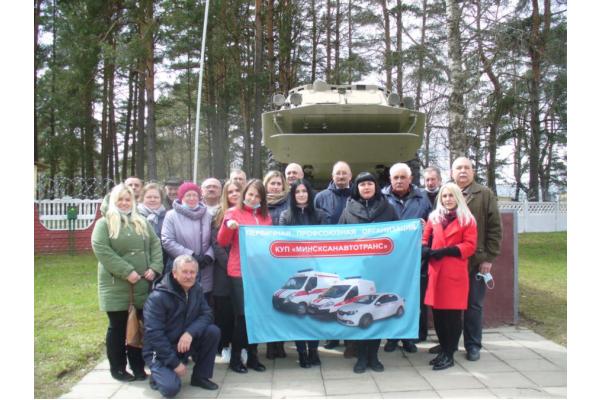 Представители «Минсксанавтотранса» почтили память ликвидаторов аварии на ЧАЭС