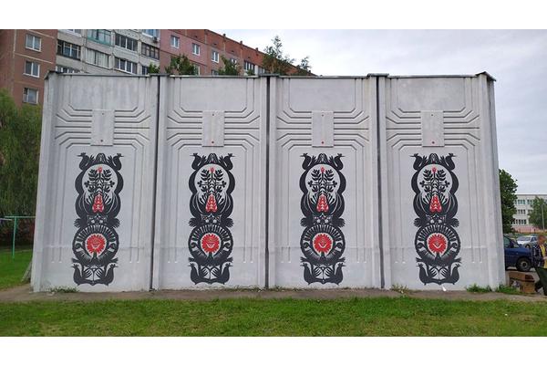 Ручная роспись украсит трансформаторные подстанции в Минске