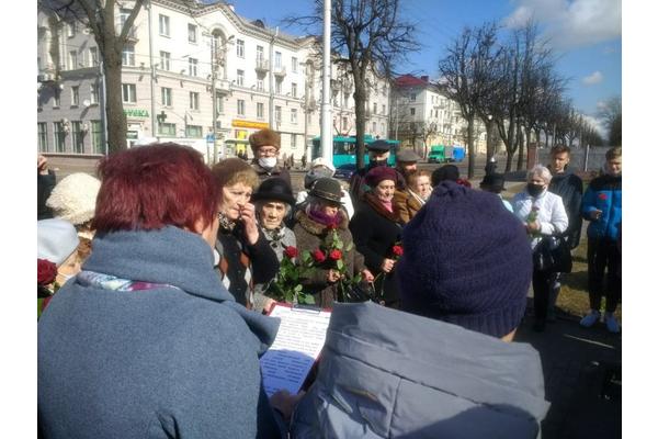 Митинг-реквием накануне Международного дня освобождения узников фашистских концлагерей прошел в Минске