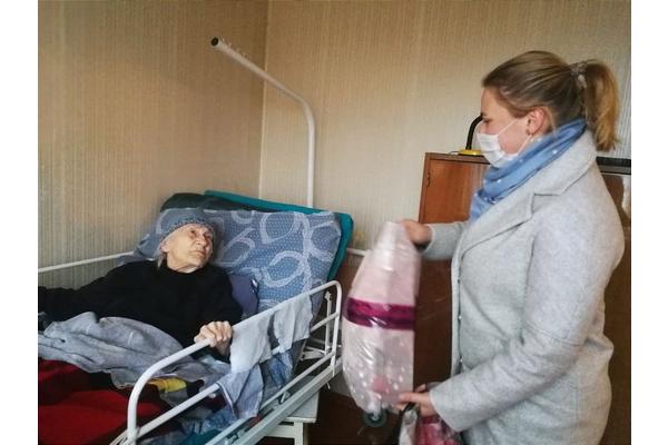 Свой 102 - летний День Рождения отметила жительница Первомайского района г. Минска Людмила Георгиевна Гафо