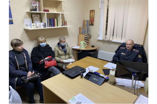 На территории Первомайского района г.Минска 18 ноября прошли заседания Советов общественных пунктов охраны правопорядка