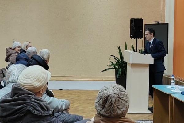 Состоялась встреча первого заместителя главы администрации Соколова Максима Николаевича с населением