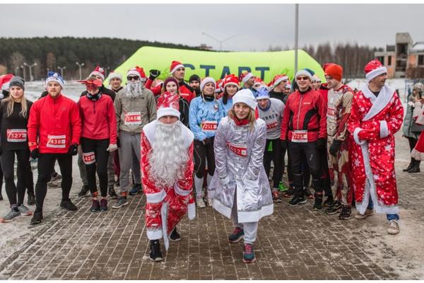 Беги, Санта, беги! Массовый новогодний забег пройдет 14 декабря в Минске