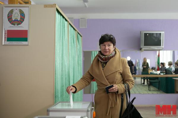 Самая высокая явка избирателей в Минске была в Уручском избирательном округе