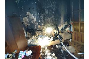Пожар «Первомайской» многоэтажке: спасена женщина, ее сын погиб