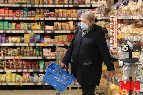 Продовольственные товары отечественного производства в торговых точках Минска составляют почти 70 %