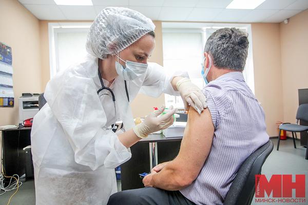 В Минске более 509,6 тыс. человек прошли полный курс вакцинации от COVID-19