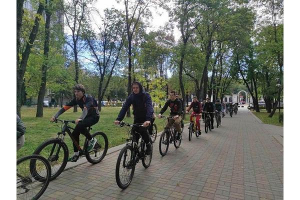 В День народного единства в Первомайском районе прошел молодежный велопробег