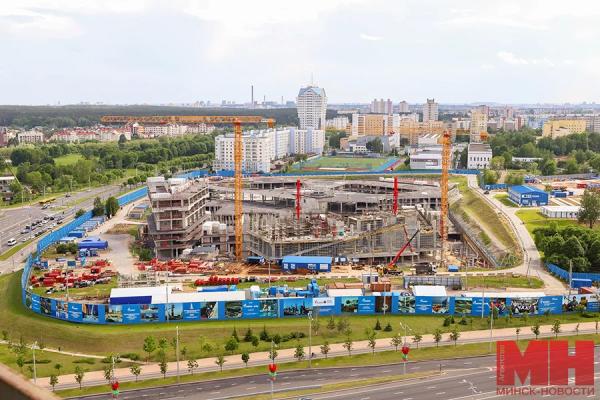 Это будет самое высокое здание Минска. Как идет строительство «Газпром Центра»